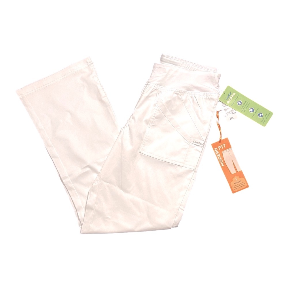 NWT Landau Proflex Tailored Fit Comfort Stretch 4-Pocket Scrub Pants Size S - Picture 5 of 10